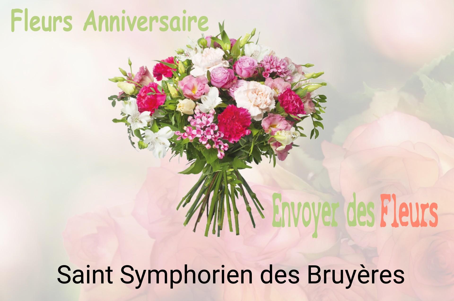 Bouquet de fleurs d’anniversaire livré à Saint-Symphorien-des-Bruyères